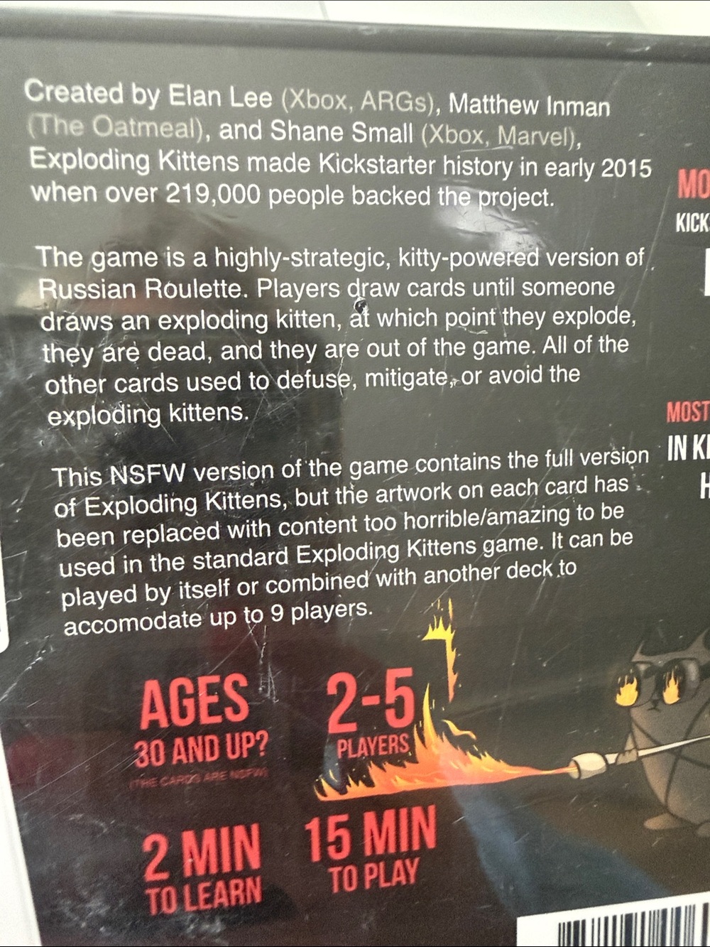 Exploding Kittens NSFW Card Game NWT - Picture 4 of 6